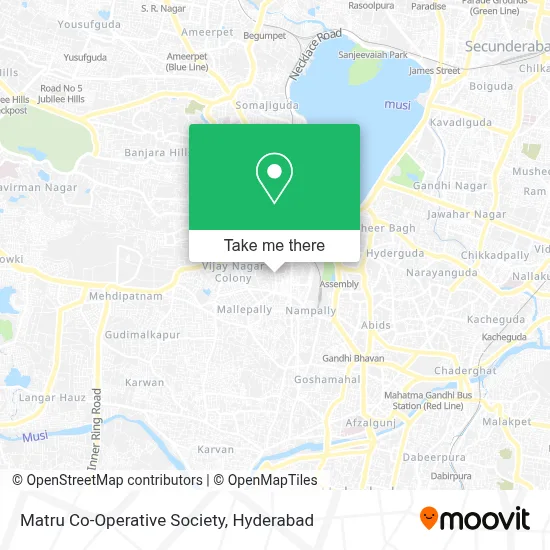 Matru Co-Operative Society map