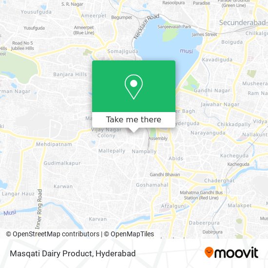 Masqati Dairy Product map