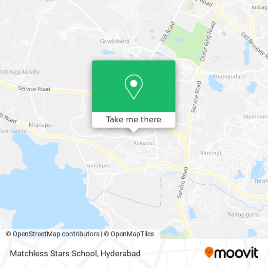 Matchless Stars School map