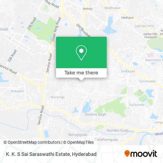 K. K. S Sai Saraswathi Estate map