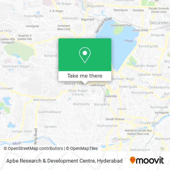 Apbe Research & Development Centre map