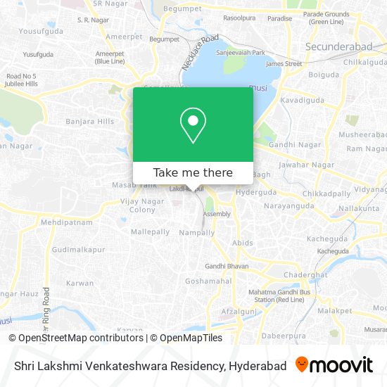 Shri Lakshmi Venkateshwara Residency map
