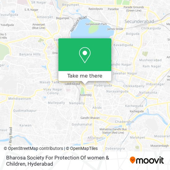 Bharosa Society For Protection Of women & Children map