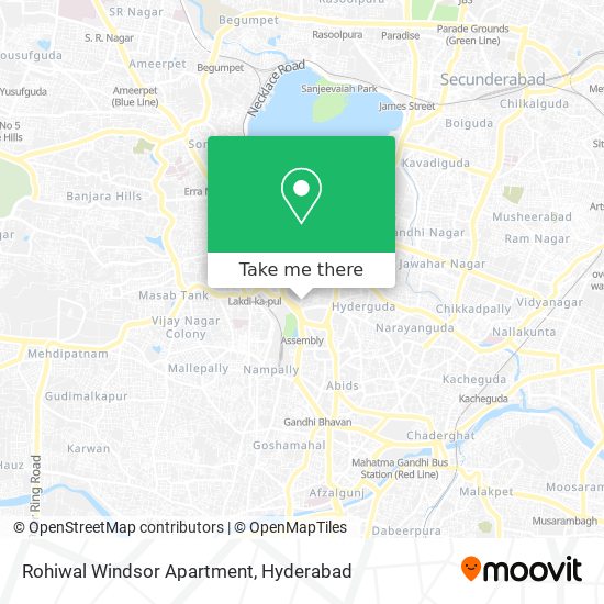 Rohiwal Windsor Apartment map