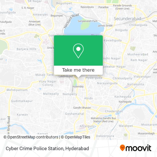 Cyber Crime Police Station map