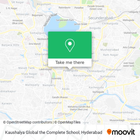 Kaushalya Global the Complete School map
