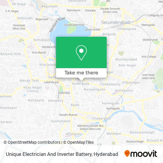 Unique Electrician And Inverter Battery map