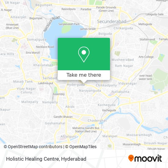 Holistic Healing Centre map