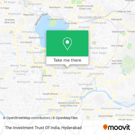 The Investment Trust Of India map
