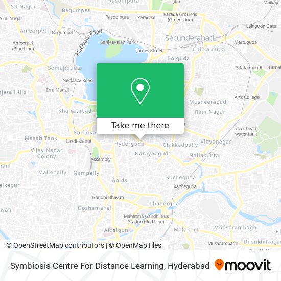Symbiosis Centre For Distance Learning map