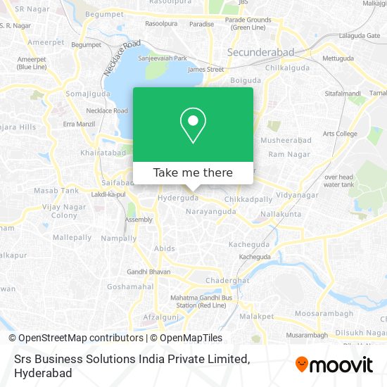 Srs Business Solutions India Private Limited map