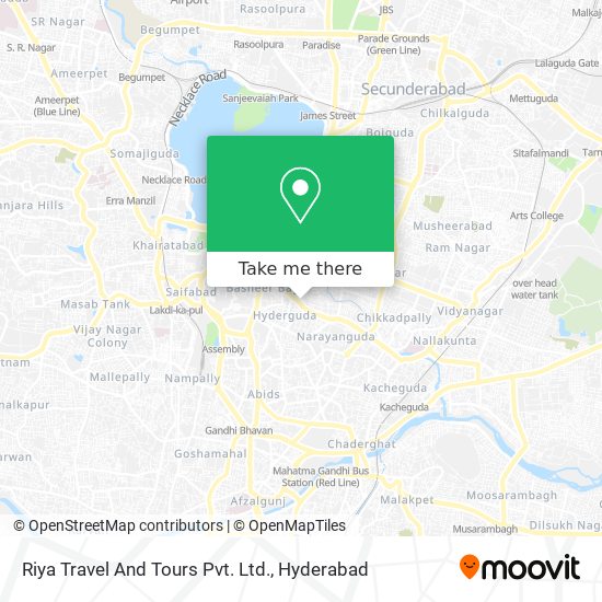 Riya Travel And Tours Pvt. Ltd. map