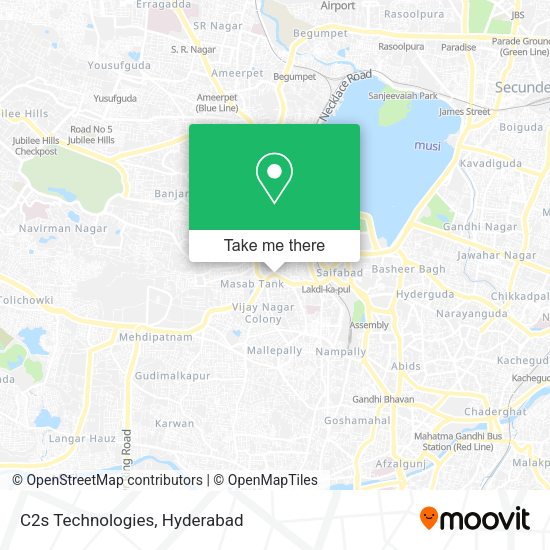 C2s Technologies map
