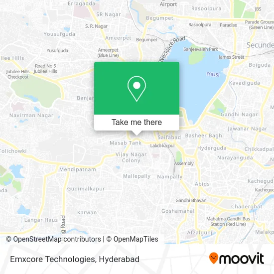 Emxcore Technologies map