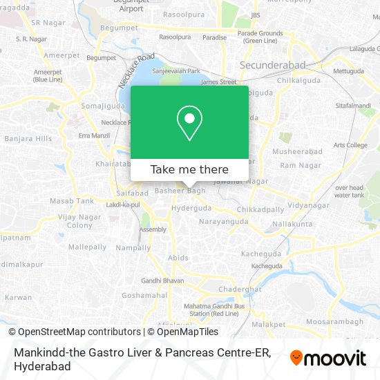 Mankindd-the Gastro Liver & Pancreas Centre-ER map