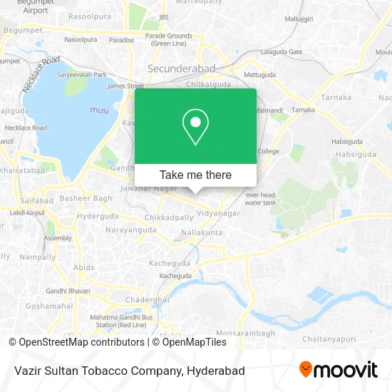 Vazir Sultan Tobacco Company map