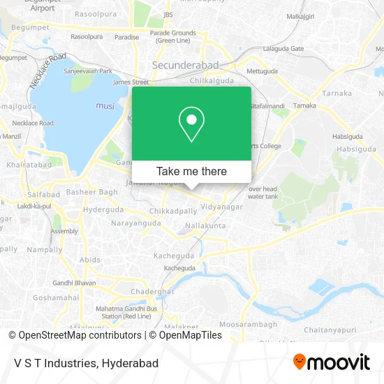 V S T Industries map