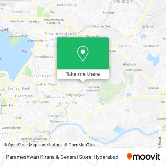 Parameshwari Kirana & General Store map