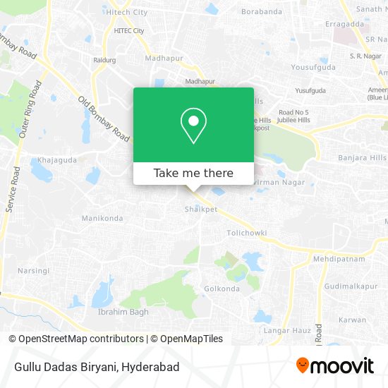 Gullu Dadas Biryani map