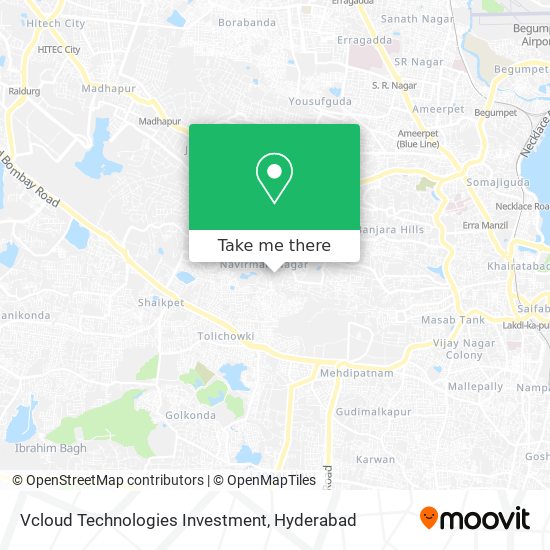 Vcloud Technologies Investment map