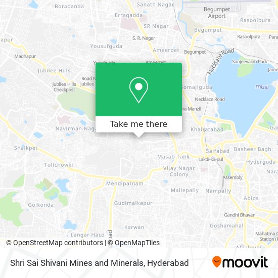 Shri Sai Shivani Mines and Minerals map