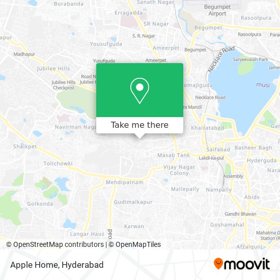 Apple Home map