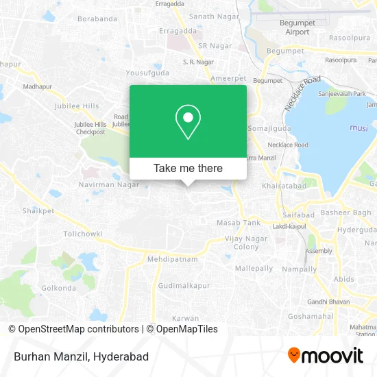 Burhan Manzil map