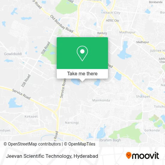 Jeevan Scientific Technology map