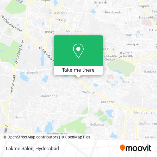 Lakme Salon map