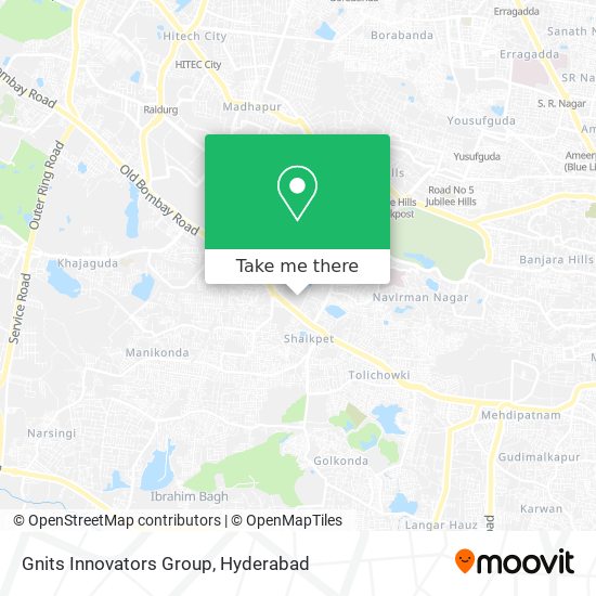 Gnits Innovators Group map
