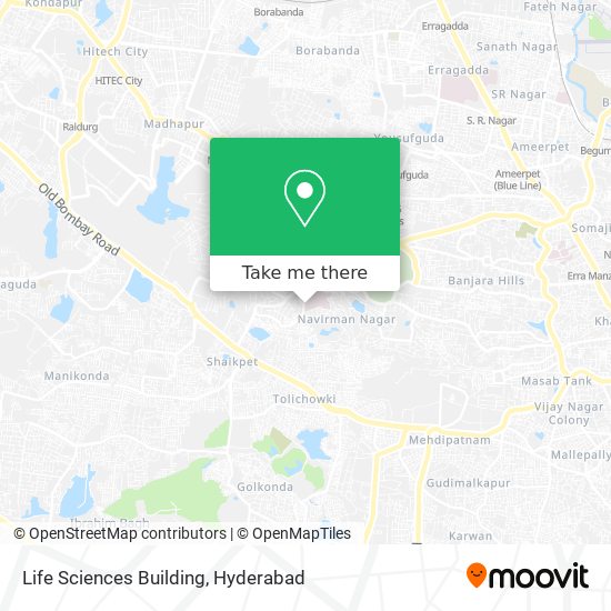 Life Sciences Building map
