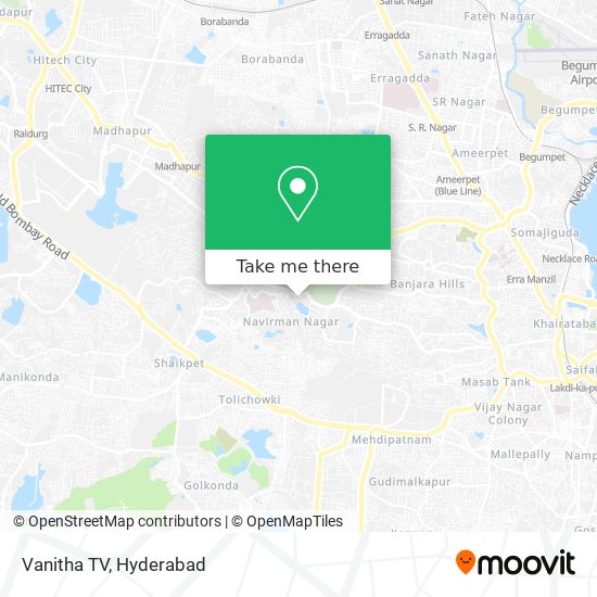 Vanitha TV map