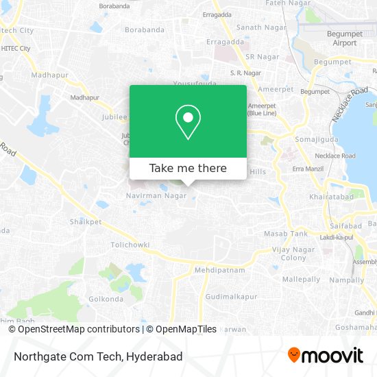 Northgate Com Tech map
