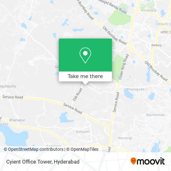 Cyient Office Tower map