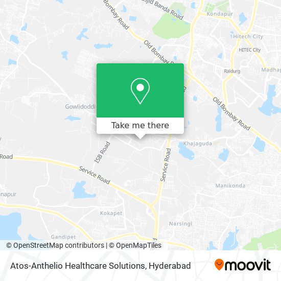 Atos-Anthelio Healthcare Solutions map