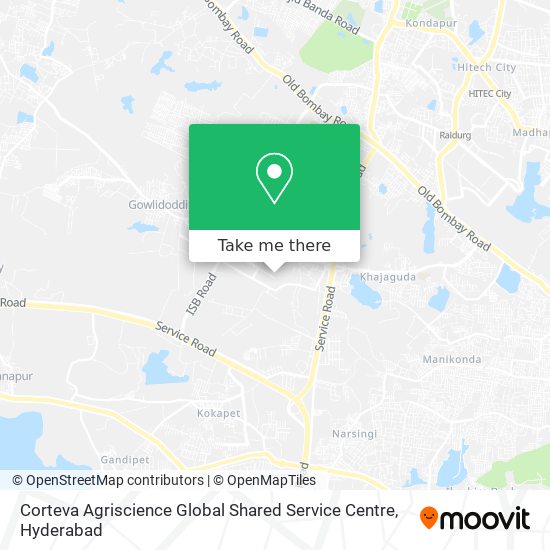 Corteva Agriscience Global Shared Service Centre map