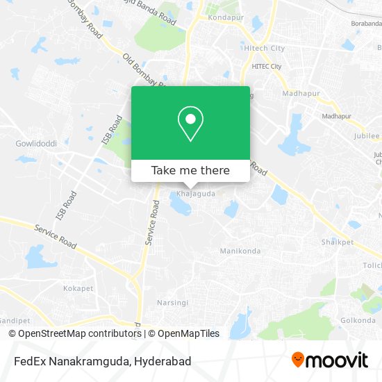 FedEx Nanakramguda map