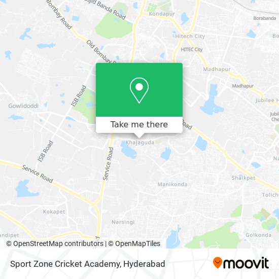 Sport Zone Cricket Academy map