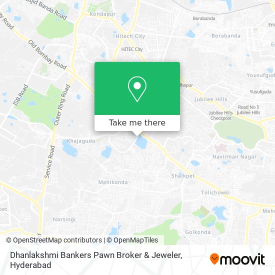 Dhanlakshmi Bankers Pawn Broker & Jeweler map