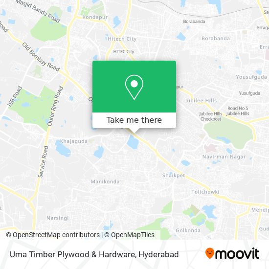 Uma Timber Plywood & Hardware map