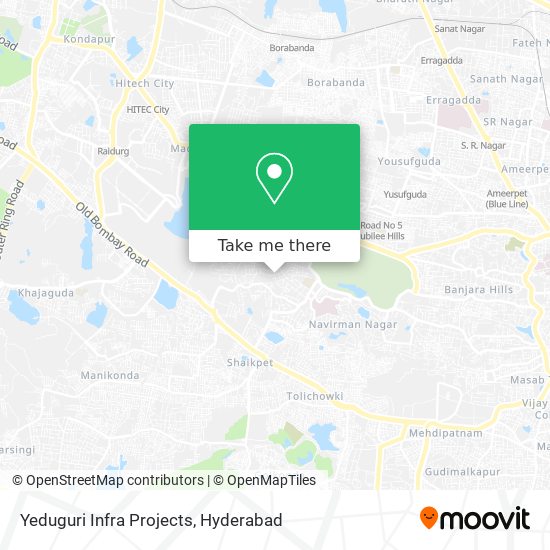 Yeduguri Infra Projects map