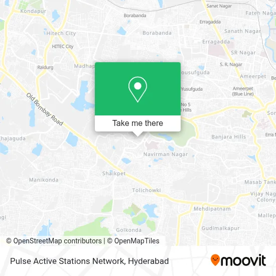 Pulse Active Stations Network map