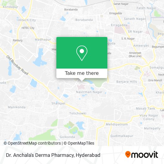 Dr. Anchala's Derma Pharmacy map