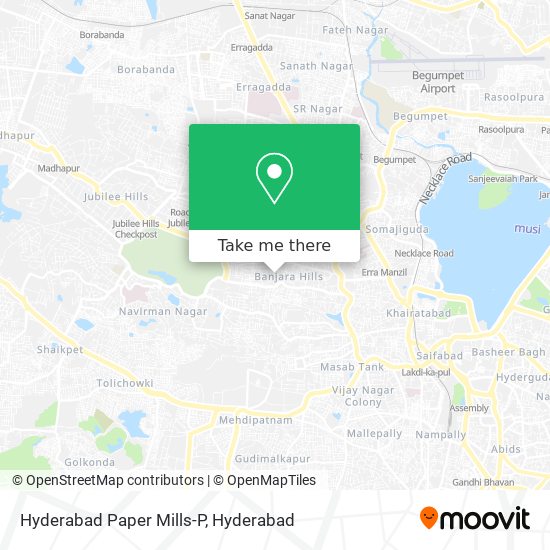 Hyderabad Paper Mills-P map