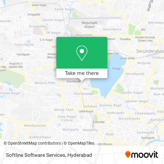 Softline Software Services map