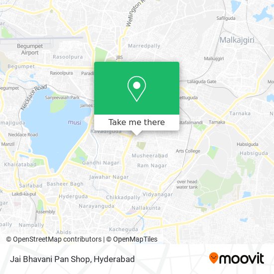 Jai Bhavani Pan Shop map