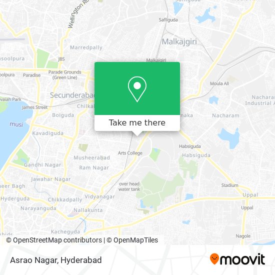 Asrao Nagar map