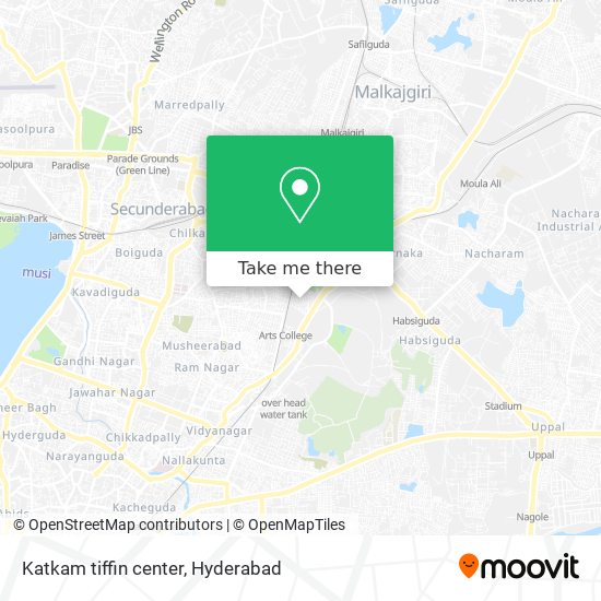 Katkam tiffin center map