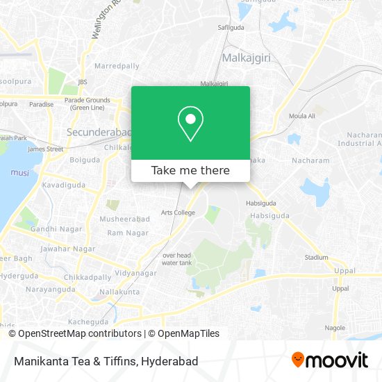 Manikanta Tea & Tiffins map