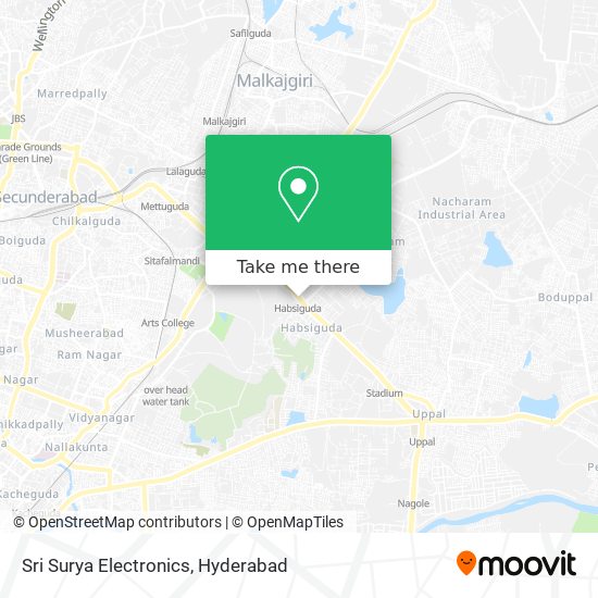 Sri Surya Electronics map